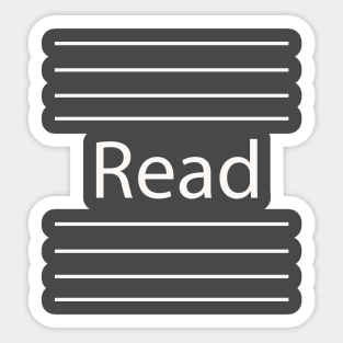 Read between the Lines - Lovely T-Shirt Gift Sticker